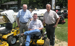 Beau and Roy Johnson, owners Johnson Power Equipment and Rental